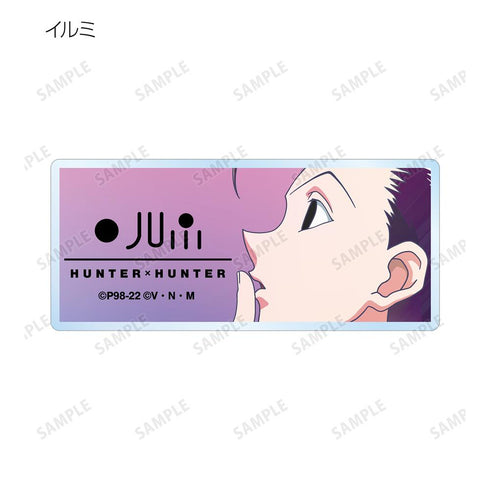 『HUNTER×HUNTER』トレーディング Ani-Art clear label 第2弾 アクリルネームプレート(単位/BOX)【202508再販】